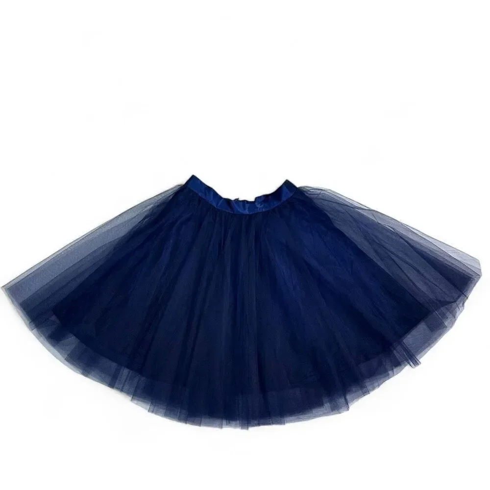 Space 46 Wendy Tulle Skirt XXL fits like M Navy Fairy Ballet Punk Whimsy Party